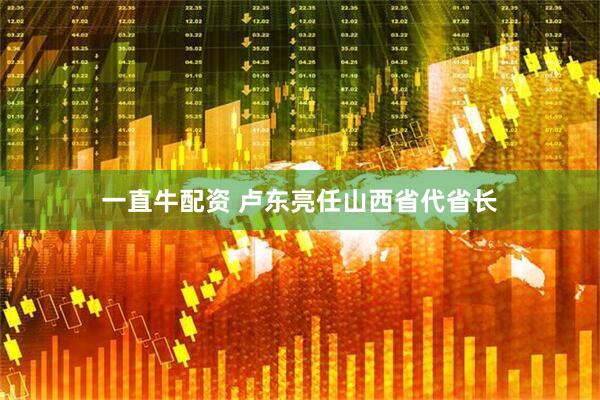 一直牛配资 卢东亮任山西省代省长